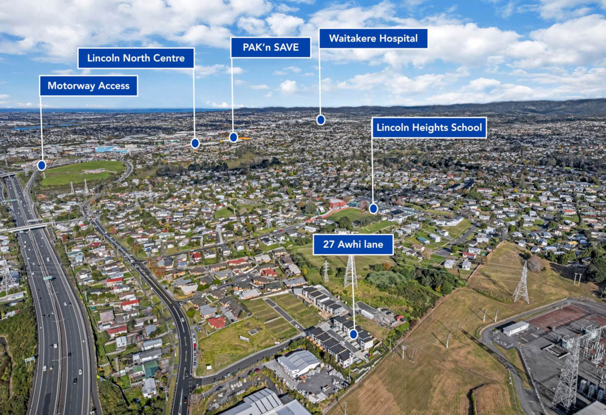 Master Build Guarantee, Brandnew 3 beds 1.5 baths home with car park, close to schools, shops, easy motorway access, 0.4 km to Lincoln Heights School, 27 Awhi Lane, Massey, Auckland