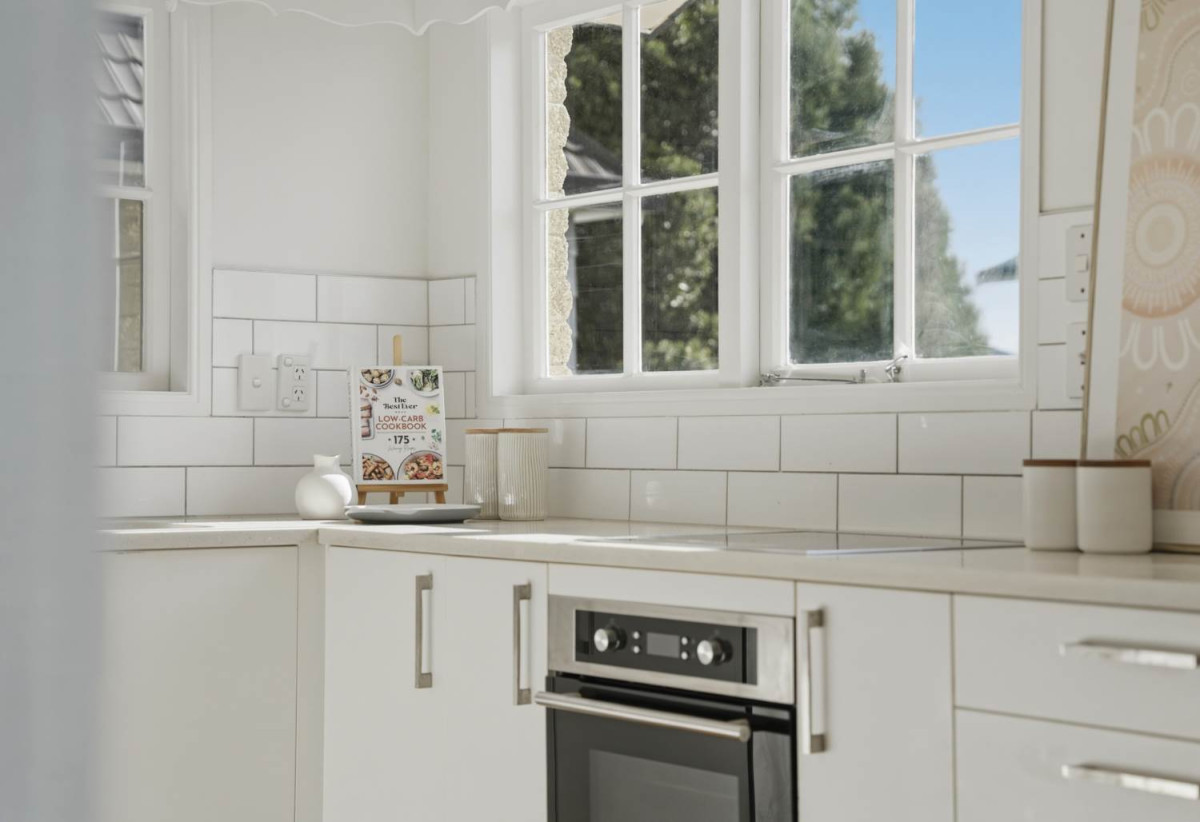Renovated 3 beds + a large rumpus room 2 baths with garage on 403m2 section, Fully renovated throughout, with a new roof installed in 2022, Easy walk to Birkenhead Village, 0.4 km to Birkenhead School, 0.5 km to Northcote College, 86D Harrington Road, Henderson, Auckland