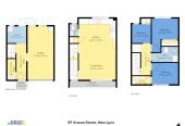 Brandnew 3 beds 1.5 baths home with garage, close to Lynn Mall, schools, 1 km to Fruitvale Road School, 6/5 Arawa Street, New Lynn, Auckland