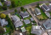 Opposite to a park, 610m2 section, 3 beds 1 bath house with RC, BC, EPA for 4 standalone homes (each 3 beds 2.5 baths with garage), 0.7 km to Henderson South School, 22 Tabitha Crescent, Henderson, Auckland