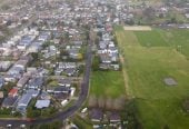 Opposite to a park, 610m2 section, 3 beds 1 bath house with RC, BC, EPA for 4 standalone homes (each 3 beds 2.5 baths with garage), 0.7 km to Henderson South School, 22 Tabitha Crescent, Henderson, Auckland