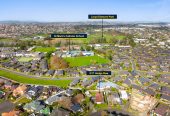 Half share of 790m2 section, Brick and tile 2 beds 1 bath home with carport, close to schools, parks, shopping centres, 0.3 km to Wakaaranga School, 0.5 km to Farm Cove Intermediate, 0.7 km to Pakuranga College, 2/17 Hedge Row, Sunnyhills, Auckland