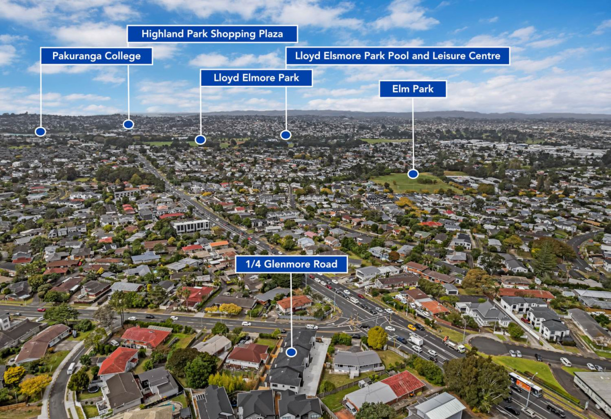 Brandnew 4 beds 3 baths home with garage, 1 bed 1 bath ground floor, close to schools, parks, shopping centre, 0.6 km to Sunny Hills School, 1.3 km to Farm Cove Intermediate, 1.9 km to Pakuranga College, Lot 3, 4 Glenmore Road, Sunnyhills, Auckland