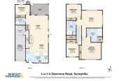 Brandnew 4 beds 3 baths home with garage, 1 bed 1 bath ground floor, close to schools, parks, shopping centre, 0.6 km to Sunny Hills School, 1.3 km to Farm Cove Intermediate, 1.9 km to Pakuranga College, Lot 3, 4 Glenmore Road, Sunnyhills, Auckland