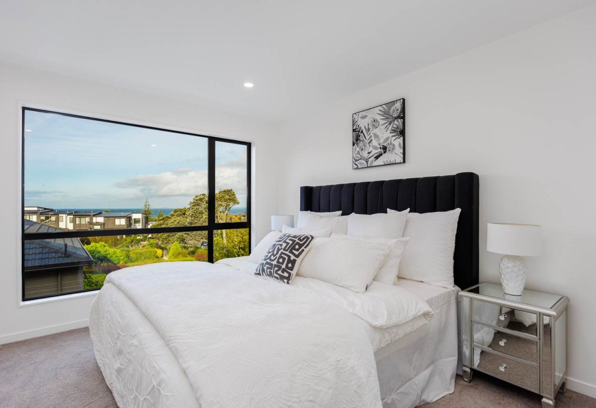 Rangitoto College, Master Build 10-Year Guarantee, Sea views, 170m2 Brandnew standalone 5 beds 3 baths home with garage, zoned for Mairangi Bay School, Murrays Bay Intermediate, and Rangitoto College, close to schools, beach, shops, reserve,  37C-37F Hastings Road, Mairangi Bay, Auckland