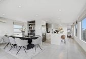 Double Westlake school zone, Breathtaking 180° Views, Sea Views, city skyline views, 640m2 section, 4 beds (2 ensuites) + large office room and rumpus room 3.5 baths house with double garage, 2024 luxury renovated, close to beach, Milford shops, schools, Zoned for Campbells Bay School, Westlake Boys’ and Westlake Girls’ High Schools, and Murrays Bay Intermediate, 62 Seaview Road, Castor Bay, Auckland