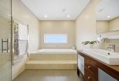 Double Westlake school zone, Breathtaking 180° Views, Sea Views, city skyline views, 640m2 section, 4 beds (2 ensuites) + large office room and rumpus room 3.5 baths house with double garage, 2024 luxury renovated, close to beach, Milford shops, schools, Zoned for Campbells Bay School, Westlake Boys’ and Westlake Girls’ High Schools, and Murrays Bay Intermediate, 62 Seaview Road, Castor Bay, Auckland