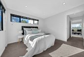 Next to a reserve, 5 beds (3 ensuites) 4 baths house with garage, The lower level features 2 bedrooms, 1 bathroom and a separate entrance, close to schools, Wairau Park Shopping Centre, 0.6 km to Target Road School, 17B Cheval Drive, Totara Vale, Auckland