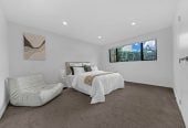 Next to a reserve, 5 beds (3 ensuites) 4 baths house with garage, The lower level features 2 bedrooms, 1 bathroom and a separate entrance, close to schools, Wairau Park Shopping Centre, 0.6 km to Target Road School, 17B Cheval Drive, Totara Vale, Auckland