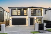 445m2 section, Brandnew 8 beds (6 ensuites) 7.5 baths house with double garage and 2 beds 1 bath granny, close to schools, Ormiston shopping centre, 0.7 km to Mission Heights Junior College, 0.9 km to Mission Heights Primary School, 1.5 km to Ormiston Senior College, 13 Mill Hill Close, Flat Bush, Auckland