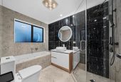 445m2 section, Brandnew 8 beds (6 ensuites) 7.5 baths house with double garage and 2 beds 1 bath granny, close to schools, Ormiston shopping centre, 0.7 km to Mission Heights Junior College, 0.9 km to Mission Heights Primary School, 1.5 km to Ormiston Senior College, 13 Mill Hill Close, Flat Bush, Auckland