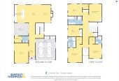600m2 section, 5 beds (2 ensuites) 3.5 baths house with double garage, close to shops, schools, 0.8 km to Oteha Valley School, 1.1 km to Northcross Intermediate, 8 Hornbill Drive, Fairview Heights, Auckland