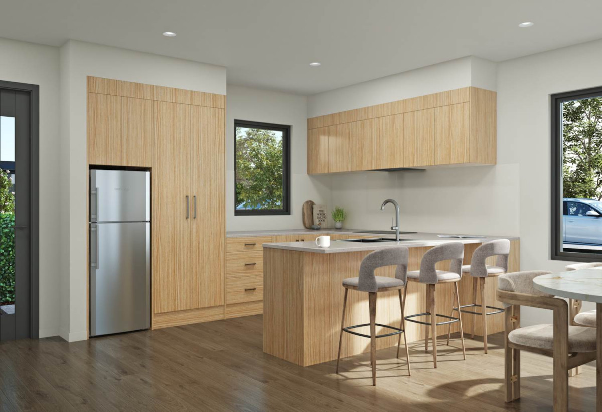 Brandnew townhouse with car park, Flexible Layouts: Choose from 2-bed/1-bath, 2-bed/2-bath, or spacious 3-bed/2-bath designs, with completion forecast for October/November 2026, close to schools, shops, 0.4 km to Mangere East School, 0.5 km to Sutton Park School, Lots 1-32/48 Tennessee Avenue, Mangere East, Auckland
