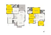 6 beds 3.5 baths house with garage, 2 beds 1 bath ground floor, close to schools, Manurewa town centre, Auckland Botanic Gardens, 0.4 km to Randwick Park School, 1 km to Alfriston College, 38A Hyperion Drive, Randwick Park, Auckland