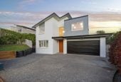 600m2 section, 5 beds (2 ensuites) 3.5 baths house with double garage, close to shops, schools, 0.8 km to Oteha Valley School, 1.1 km to Northcross Intermediate, 8 Hornbill Drive, Fairview Heights, Auckland