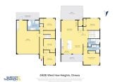 587m2 section, 227m2 Brandnew standalone 5 beds (1 ensuite) 3 baths house with double garage and big backyard, 3 beds 1 bath ground floor, move-in ready, close to schools, shops, beach, motorway access, 0.5 km to Nukumea School, 2 km to Orewa College, 242E West Hoe Heights, Orewa, Auckland