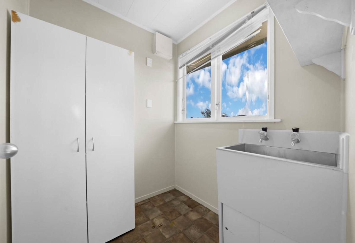 827m2 section, 3 beds 1 bath house with standalone garage, close to schools, seaside reserve, shops, motorway access, 0.5 km to Leabank School and James Cook High School, 1.6 km to Manurewa Intermediate, 27 Astor Place, Manurewa, Auckland