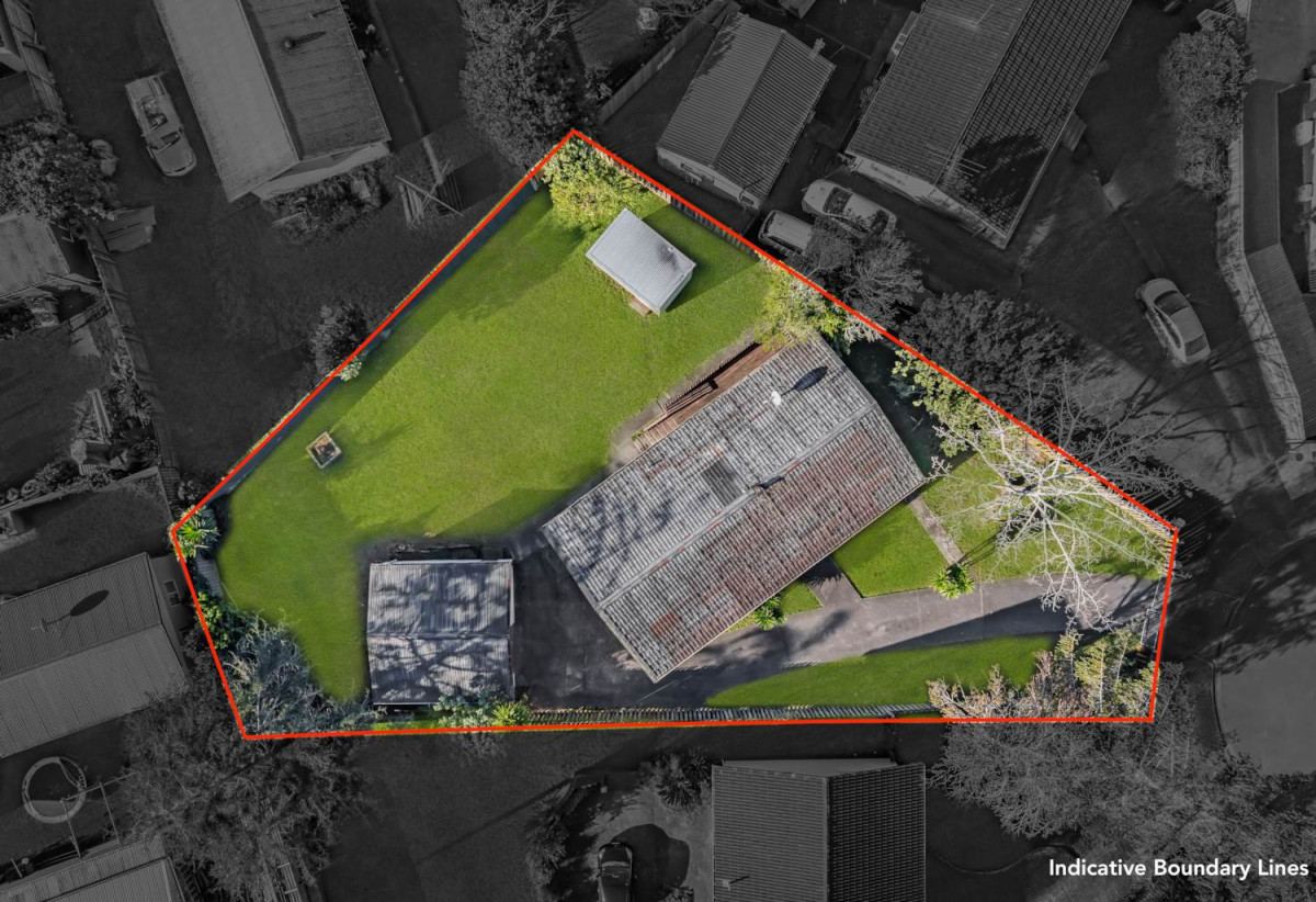 827m2 section, 3 beds 1 bath house with standalone garage, close to schools, seaside reserve, shops, motorway access, 0.5 km to Leabank School and James Cook High School, 1.6 km to Manurewa Intermediate, 27 Astor Place, Manurewa, Auckland