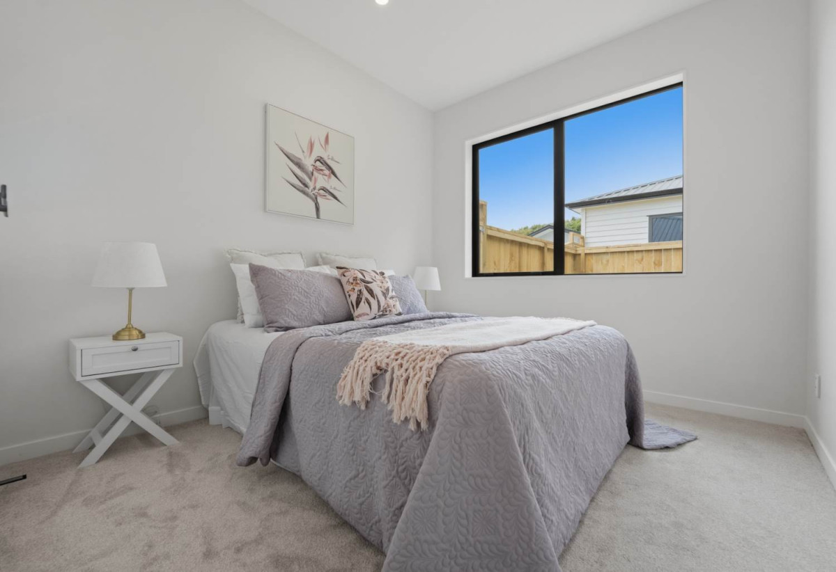 Master Build Guarantee, 181m2 Brandnew freehold 5 beds 3 baths house with 2 beds granny and double garage on 511m2 section, Zoned for Valley School and just a short stroll from new reserves, easy access to town centre, 16 Rongoa Maori Way, Pukekohe, Auckland