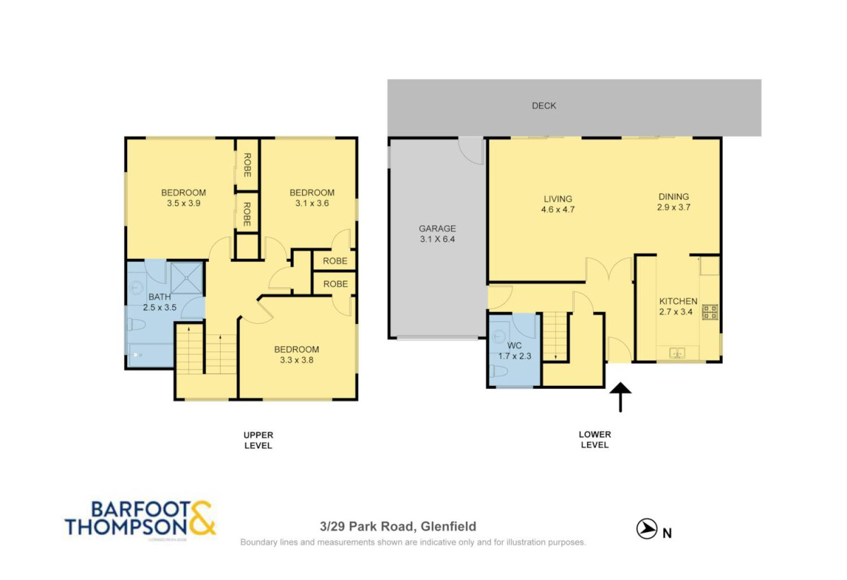 Standalone 3 beds 1.5 baths home with garage, Semi-ensuite full bathroom upstairs, Large separate guest toilet downstairs, close to Glenfield Mall, schools, parks, 0.7 km to Windy Ridge School, 1.7 km to Glenfield Intermediate School, 3/29 Park Road, Glenfield, Auckland