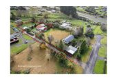 3008m2 section, Nearby Pokeno town centre and Woolworths supermarket, 2 beds 1 bath house with standalone garage, plus a separate sleepout with two rooms, close to motorway access, Zoned Medium Density Residential, with potential for subdivision (subject to council approval), 15A Selby Street, Pokeno