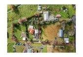3008m2 section, Nearby Pokeno town centre and Woolworths supermarket, 2 beds 1 bath house with standalone garage, plus a separate sleepout with two rooms, close to motorway access, Zoned Medium Density Residential, with potential for subdivision (subject to council approval), 15A Selby Street, Pokeno
