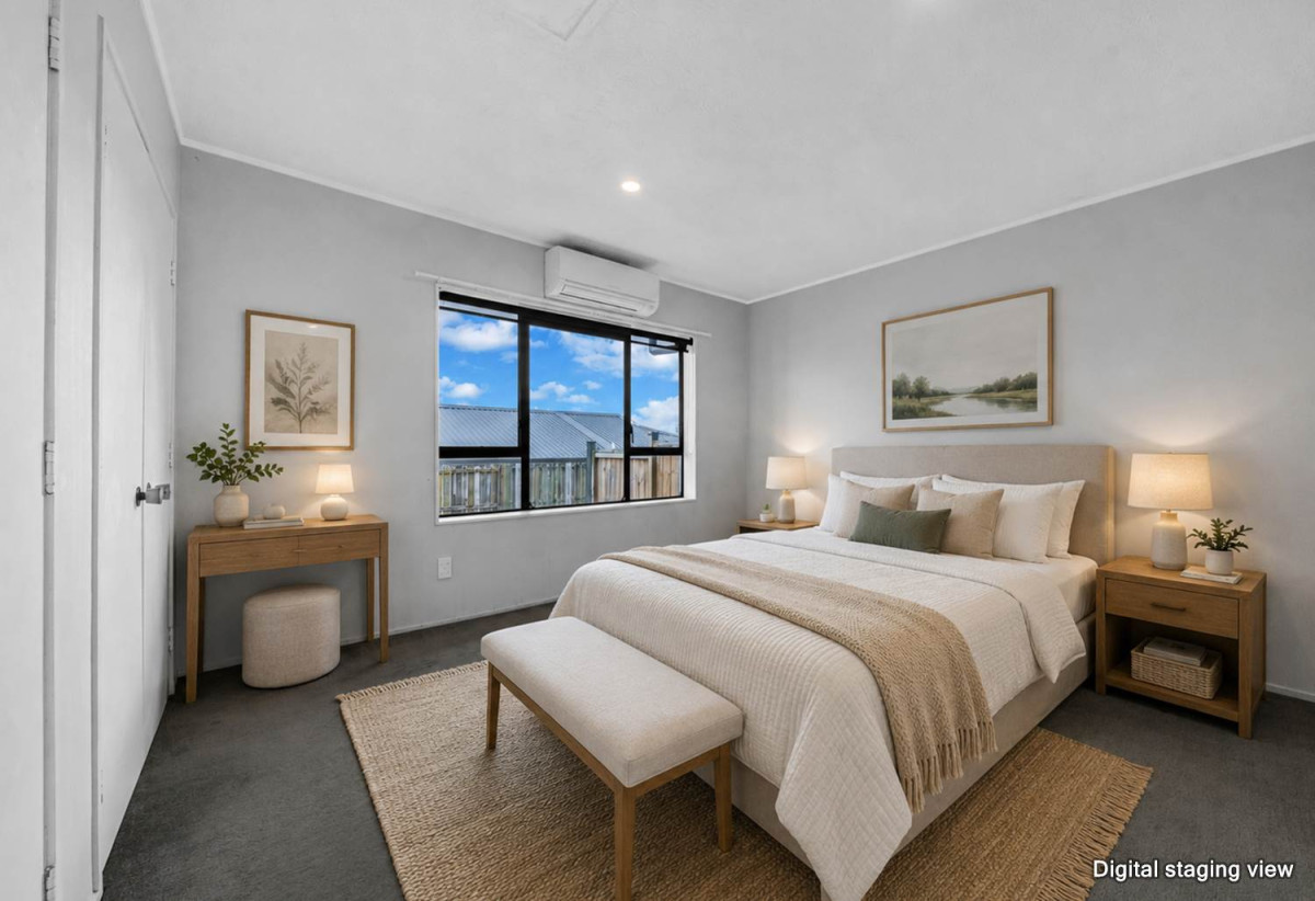 2 beds 1 bath home with carport, just a short walk to Highland Park Shopping Centre, 0.3 km to Howick Primary School, 0.4 km to Howick Intermediate, 1.1 km to Pakuranga College, 2/7 Benygloe Place, Highland Park, Auckland