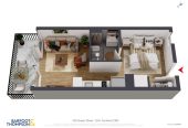 Double Grammar school zone, 37m2 Freehold 1 bed 1 bath studio apartment, Current weekly rental income of $450/pw, with a fixed term end on 6 Feb 2027, 0.9 km to Auckland Girls’ Grammar School, 1 km to Freemans Bay School, 1.7 km to Auckland Grammar, 1504/438 Queen Street, City Centre, Auckland