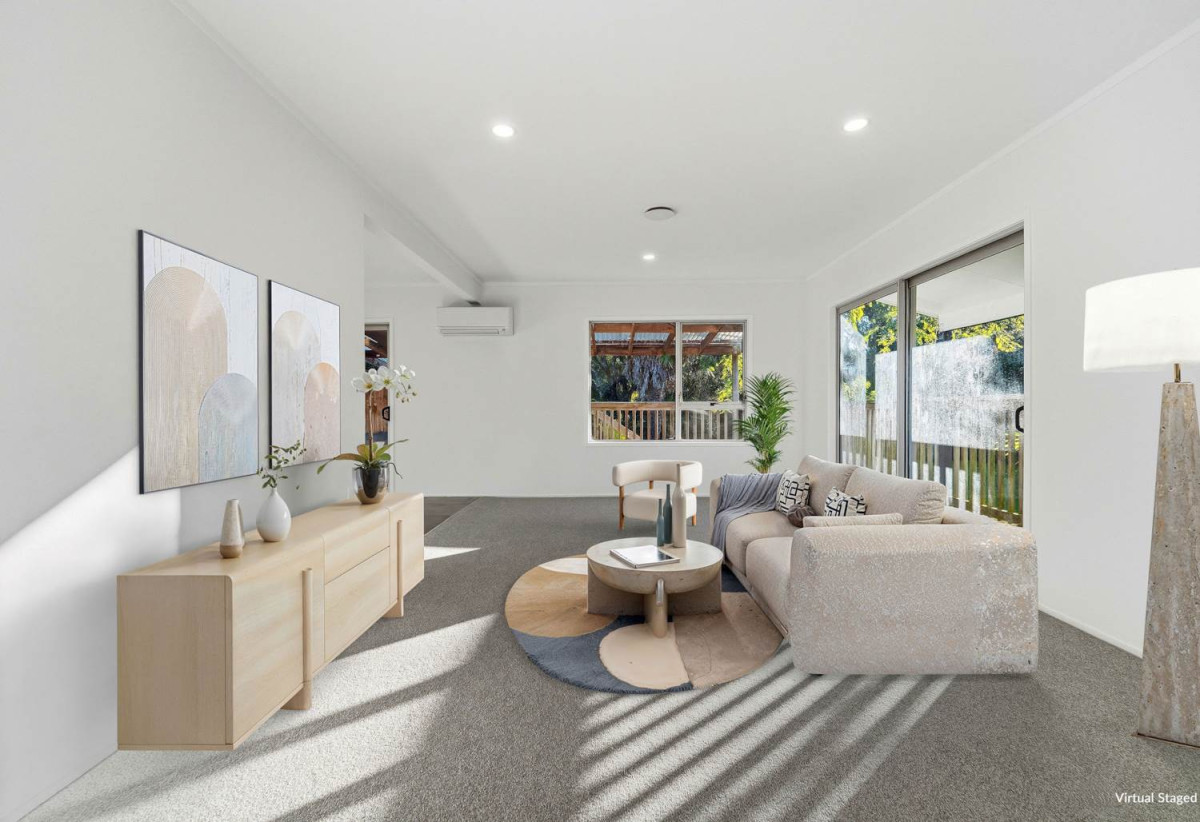 Newly Renovated – Opposite Reserve Park, 669m2 section, 3 beds 1 bath house with garage, close to schools, shops, beaches, 0.4 km to Glamorgan School, 1.3 km to Northcross Intermediate, 1.7 km to Long Bay College, 39 Cranston Street, Torbay, Auckland