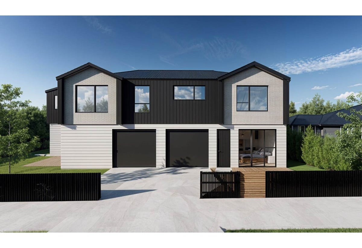 121m2 Brandnew freehold 3 beds 2.5 baths townhouse with garage, 0.2 km to Anchorage Park School, 0.9 km to Edgewater College, 1.2 km to Pakuranga Intermediate, Lot 5/59 Tiraumea Drive, Pakuranga, Auckland