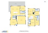 Brandnew 5 beds (3 ensuites) 4 baths house with double garage, 1 ensuite ground floor, Located within easy walking distance to Ormiston Town Centre and Barry Curtis Park, 28-34 Olga Road, Flat Bush, Auckland