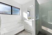 Macleans College zone, Solid brick and cedar construction, Standalone 3 beds 2 baths house with double garage, 0.7 km to Pigeon Mountain School, 0.9 km to Bucklands Beach Intermediate, 1.3 km to Macleans College, 1/28 Britannia Place, Half Moon Bay, Auckland