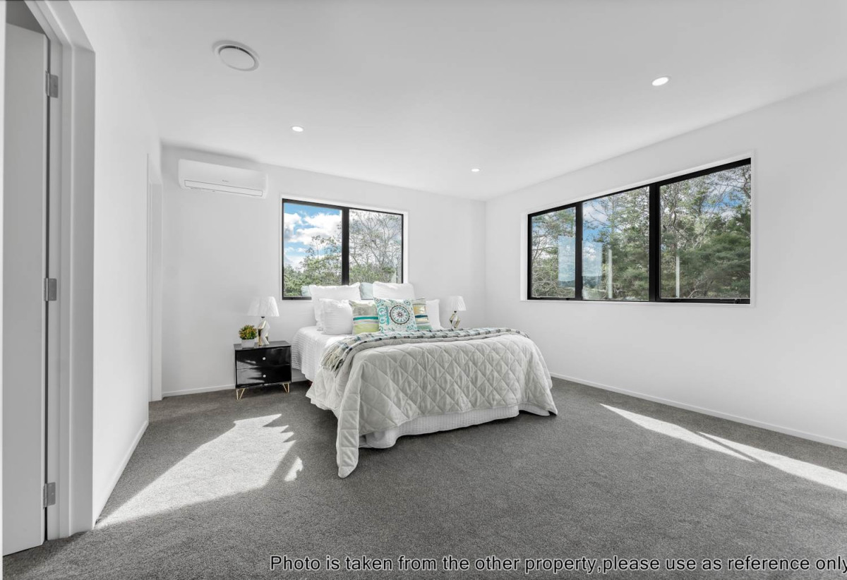 181m2 Brandnew 5 beds (2 ensuites) 3.5 baths home, Tandem internal-access garage for 2 cars, Expansive decking, In zone for Howick Intermediate, Howick College, Santa Maria College and Owairoa Primary School, 46D Elliot Street, Howick, Auckland