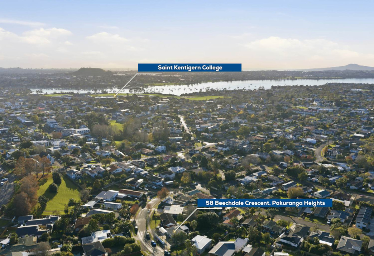680m2 section with RC, EPA approved for 3-lot subdivision, 3 beds 1 bath house with carport, 58 Beechdale Crescent, Pakuranga Heights, Auckland