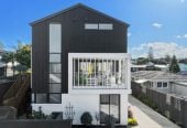 Double Westlake school zone, 4 beds (1 ensuite) 2.5 baths home with garage, 1 bed 1 bath ground floor, within walking distance to Pak’nSave, Golden Apple Supermarket, Patch Café, local shops, 0.6 km to Glenfield Intermediate School, 1.1 km to Sunnybrae Normal School and Westlake Boys’ High School, 1.3 km to Westlake Girls’ High School, 174A Archers Road, Glenfield, Auckland