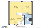 Double Grammar school zone, Situated in the sought-after Belvue Complex, 38m2 1 bed 1 bath apartment, move-in ready, 0.9 km to Newmarket School, 1.2 km to Auckland Grammar and Parnell School, 1.4 km to Epsom Girls’ Grammar School, 208/9 Sarawia Street, Newmarket, Auckland