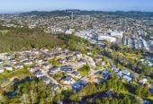 478m2 section, 5 beds (1 ensuite) 3 baths house, double garage, 1 bed 1 bath ground floor, 4 + 1 layout, 5 Mara Way, Sunnyvale, Auckland