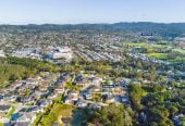 478m2 section, 5 beds (1 ensuite) 3 baths house, double garage, 1 bed 1 bath ground floor, 4 + 1 layout, 5 Mara Way, Sunnyvale, Auckland