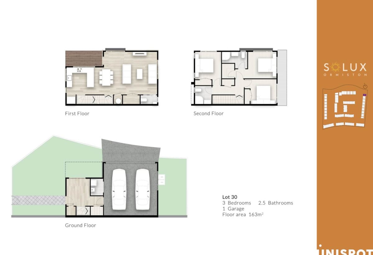 Premium sections, The proposed development is designed for modern three-level townhouses, with flexible layouts ranging from 3 to 4 bedrooms, optional study, 3 bathrooms, and either a garage or dedicated car park., Close to Ormiston Town Centre, schools, 0.6 km to Mission Heights Junior College, 0.7 km to Mission Heights Primary School and Ormiston Senior College, 370 Ormiston Road, Flat Bush, Auckland