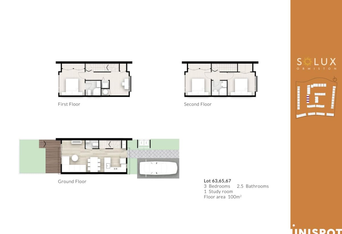 Premium sections, The proposed development is designed for modern three-level townhouses, with flexible layouts ranging from 3 to 4 bedrooms, optional study, 3 bathrooms, and either a garage or dedicated car park., Close to Ormiston Town Centre, schools, 0.6 km to Mission Heights Junior College, 0.7 km to Mission Heights Primary School and Ormiston Senior College, 370 Ormiston Road, Flat Bush, Auckland