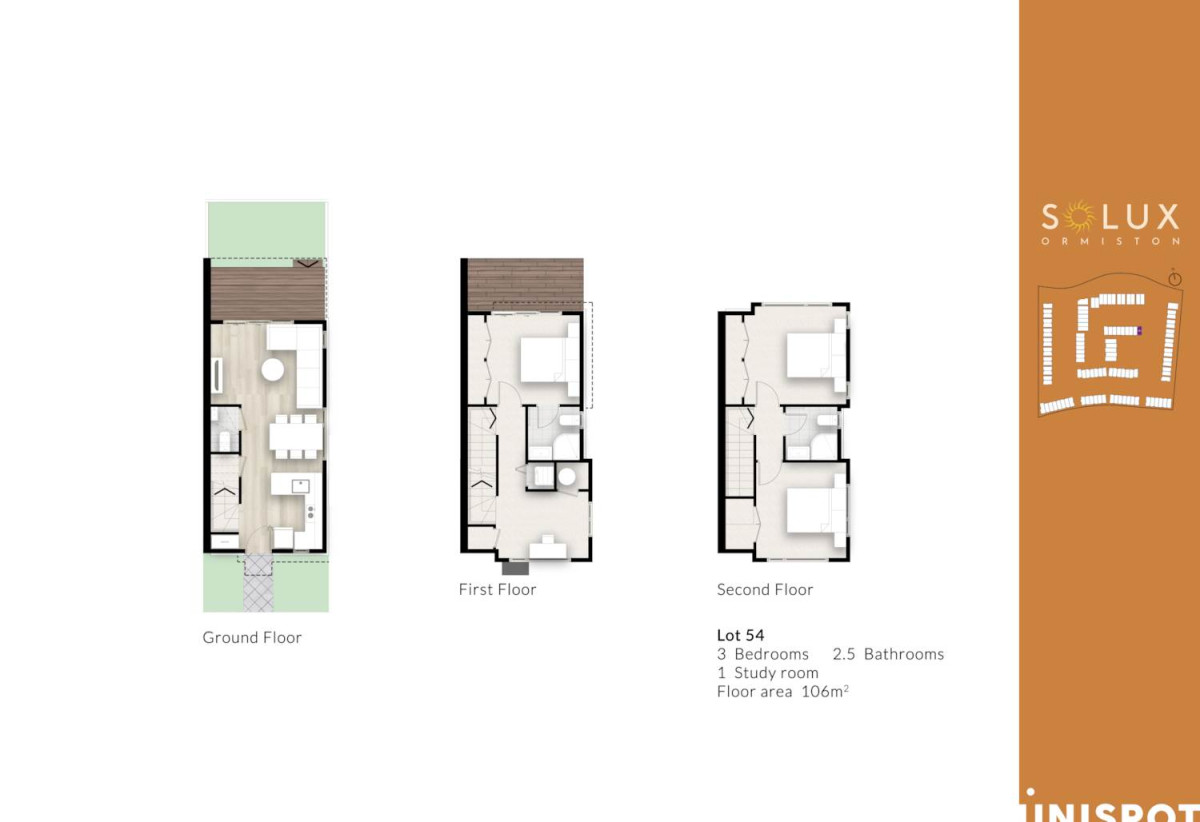Approx. 78sqm freehold section, Designed for a future 3-bedroom plus study 2 baths home with car park, Close to Ormiston Town Centre, schools, 0.6 km to Mission Heights Junior College, 0.7 km to Ormiston Senior College and Mission Heights Primary School, 3 Takarore Crescent, Flat Bush, Auckland