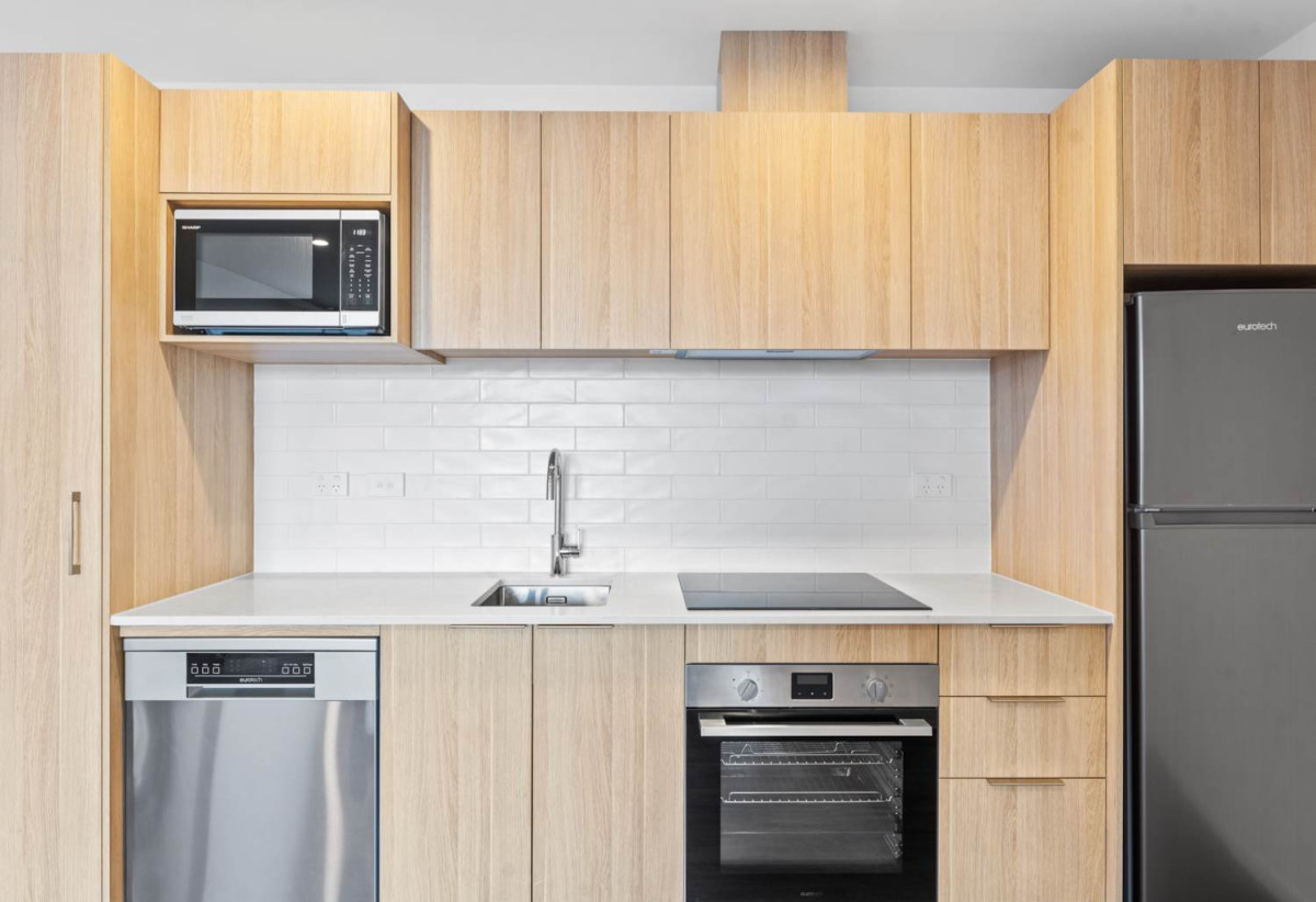 40 Apartments Released as Developer Moves on, Studio – 30m2 – Priced at $345,000, One bedroom – 43-61m2 – Pricing from $535,000, Two bedroom – 66-76m2 – Pricing from $699,000, Dual Key – 76m2 – Priced at $899,000, Cafés and restaurants are within walking distance, 20 Park Avenue (Residential), Ellerslie, Auckland