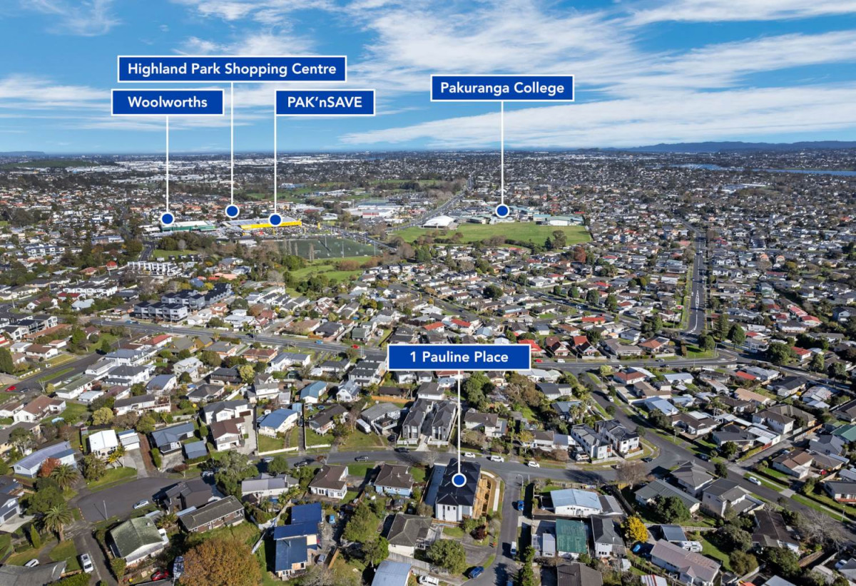 135m2 Freehold 3 beds 2.5 bath tome with garage, Lot 4/1 Pauline Place, Bucklands Beach, Auckland