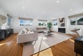 739m2 section, 5 beds (1 ensuite) + study 3 baths house with double garage and swimming pool, 2 bed 1 bath ground floor, 49 Weatherly Road, Torbay, Auckland