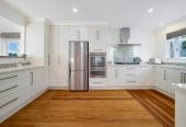739m2 section, 5 beds (1 ensuite) + study 3 baths house with double garage and swimming pool, 2 bed 1 bath ground floor, 49 Weatherly Road, Torbay, Auckland