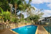 739m2 section, 5 beds (1 ensuite) + study 3 baths house with double garage and swimming pool, 2 bed 1 bath ground floor, 49 Weatherly Road, Torbay, Auckland