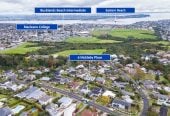 819m2 section, 0.7 km to Macleans College, Sea Views, 3 beds 2 baths house with garage, a lower-level rumpus room, 6 Nickleby Place, Mellons Bay, Auckland