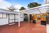 3 beds 2 baths house with carport, downstairs two large multipurpose rooms, close to schools, shops, reserves, 0.3 km to Beach Haven School, 1 km to Birkdale Intermediate School, 1/278 Rangatira Road, Beach Haven, Auckland