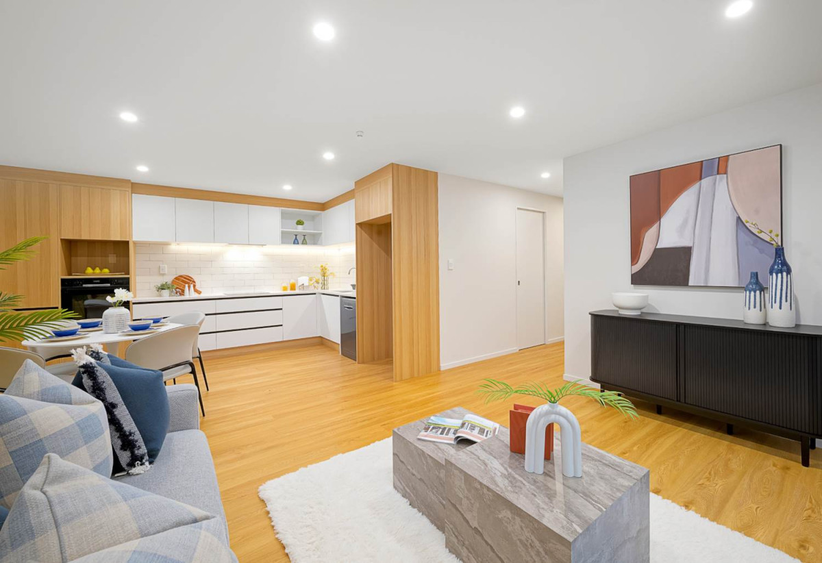 10 Years Master Builder Warranty, 132m2 Brandnew freehold 3 beds 2.5 baths duplex home with garage, 0.2 km to Anchorage Park School, 0.9 km to Edgewater College, 1.2 km to Pakuranga Intermediate, Lot 1/57 Tiraumea Drive, Pakuranga, Auckland