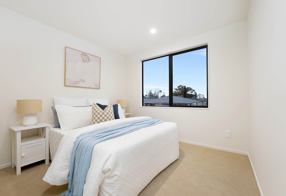 10 Years Master Builder Warranty, 132m2 Brandnew freehold 3 beds 2.5 baths duplex home with garage, 0.2 km to Anchorage Park School, 0.9 km to Edgewater College, 1.2 km to Pakuranga Intermediate, Lot 1/57 Tiraumea Drive, Pakuranga, Auckland